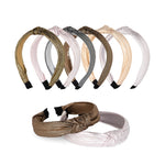 Load image into Gallery viewer, Radhu &amp; Kabby Set of 6 Headband for Women | Fashionable and Comfortable Cross Knot Headbands | Daily Fashion Hair Accessory Set
