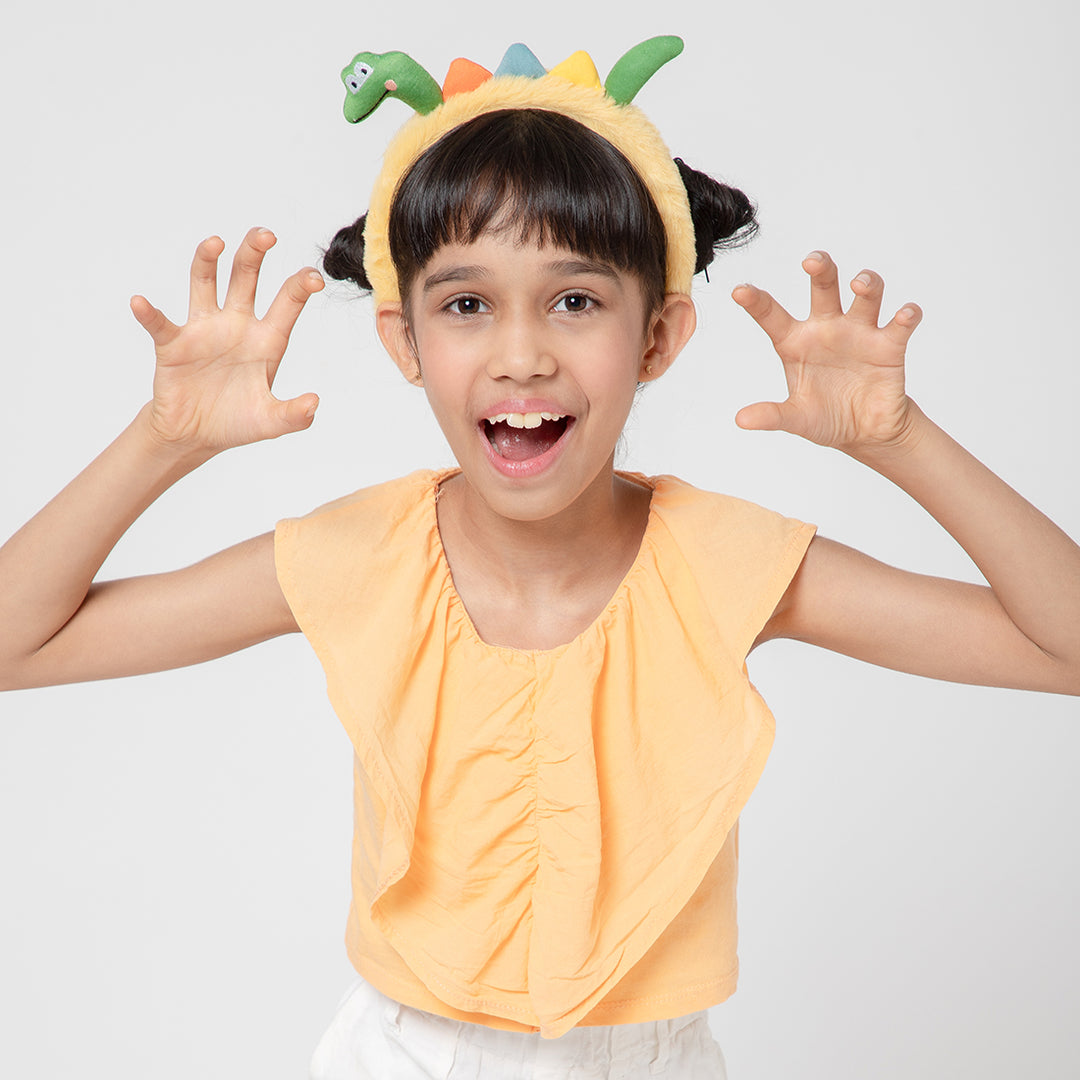 Dino Headband with Colourful Spikes for Dress Up Pack of 1