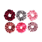 Load image into Gallery viewer, Satin Hair Scrunchies for Women and Girls Set of 12
