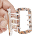 Load image into Gallery viewer, Animal Print Satin Scrunchies &amp; Claw Clips Combo for Women | Stylish Hair Accessories