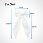 Load image into Gallery viewer, Satin Hair Bow Clips Black &amp; White Set of 2