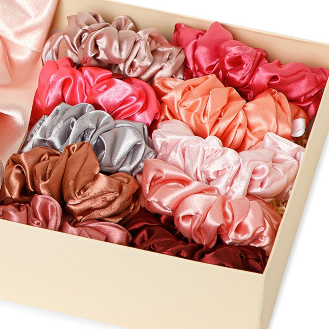 Radhu & Kabby Celebration Gift Hamper | Scrunchies, Hairbands, Bows & Clutchers Set | Stylish Hair Accessories Combo for Women & Girls