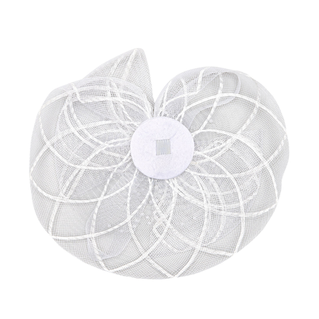 Radhu & Kabby Fascinator Hat for Girls/Women | Includes Alligator Clip & Headband | Hair Accessory for Weddings, Parties & Special Occasions