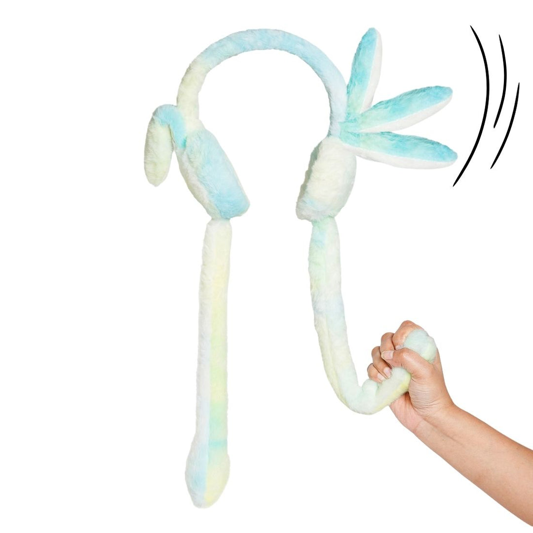 Radhu & Kabby Plush Bunny Ear Muff | Soft Winter Ear Warmer with Long Fluffy Ears | Pack of 1