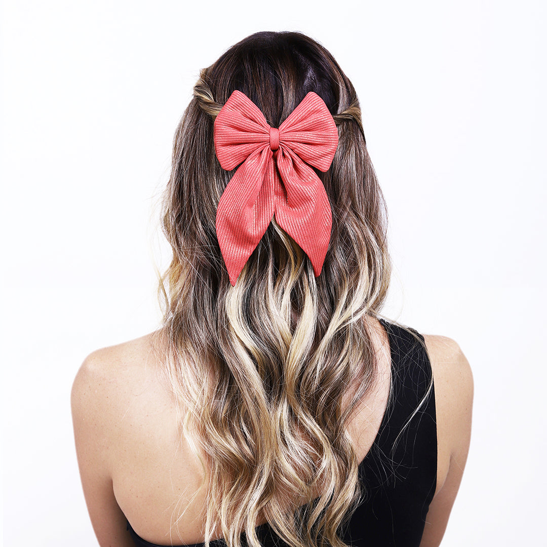 Hair Bow Clips Hair Accessories for Women Pack of 4