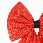 Load image into Gallery viewer, Non-Slip Hair Bow Clip for All Occasions Red Colour Pack of 1
