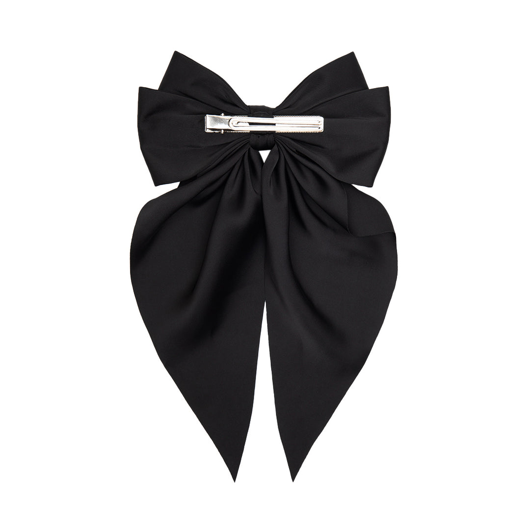 Classic Satin Hair Bow with Alligator Clip Pack of 2