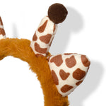 Load image into Gallery viewer, Giraffe Hairband Fun and Fluffy Pack of 1
