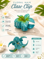 Load image into Gallery viewer, Radhu &amp; Kabby Floral Pastel Hair Claw Clip for Women/Girls | Pack of 6 Stylish Flower Design Hair Accessor