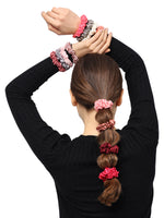 Load image into Gallery viewer, Satin Hair Scrunchies Set of 12 - Hair Accessories for Girls
