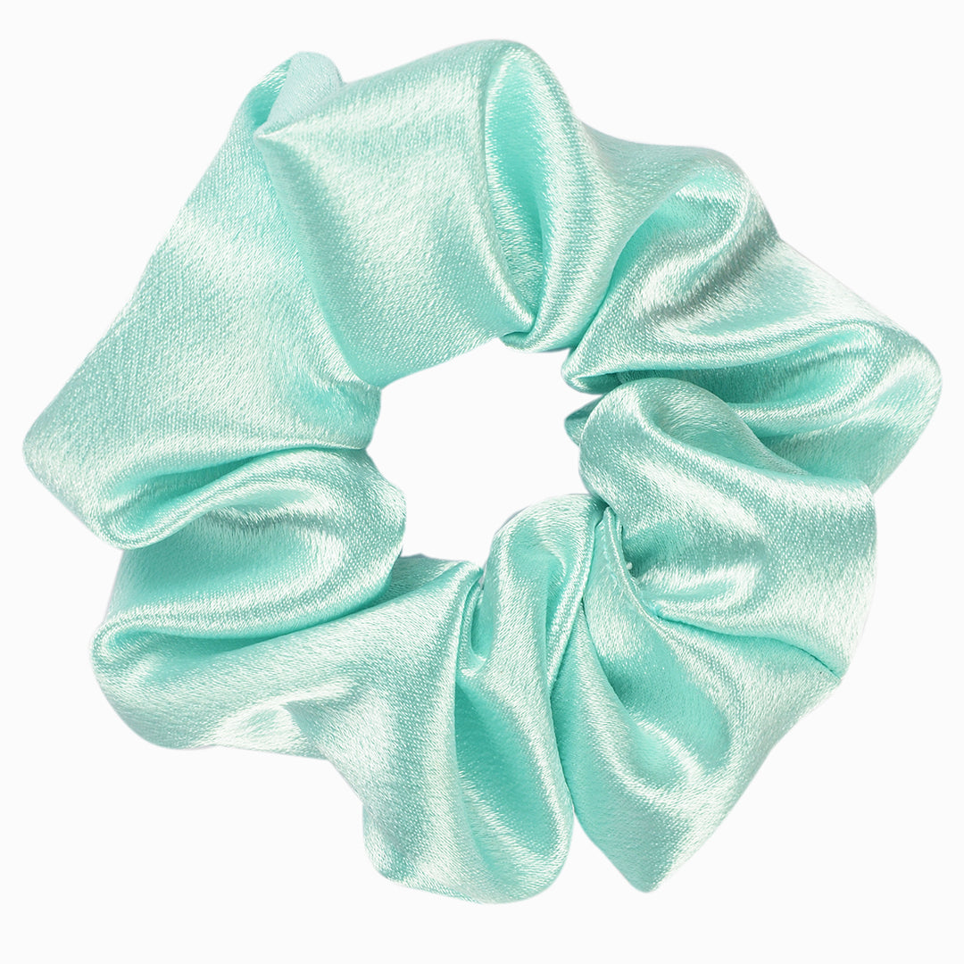 Trendy Satin Hair Scrunchies Colourful Set of 6