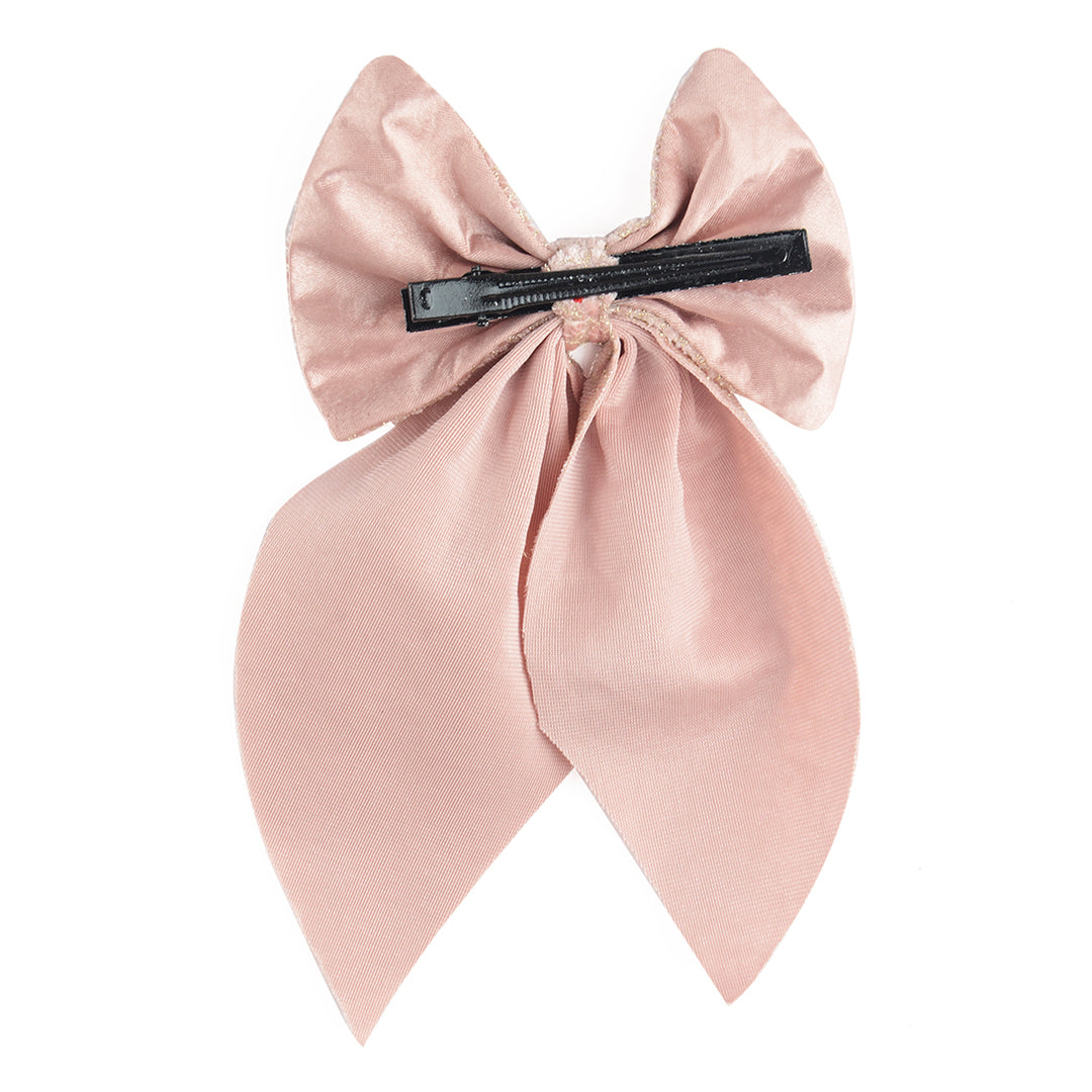 Hair Bow For Women/Girls Pack of 1 Light Pink