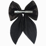 Load image into Gallery viewer, Trendy Hair Bow Clip for Women/Girls Black Colour 1 Pcs
