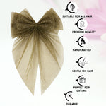 Load image into Gallery viewer, Hair Bow for Women/Girls Olive Green, Lavender Colour Pack of 2
