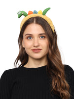 Load image into Gallery viewer, Dino Headband with Colourful Spikes for Dress Up Pack of 1
