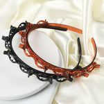 Load image into Gallery viewer, Hairbands Black &amp; Brown Perfect for Everyday Use Pack of 2
