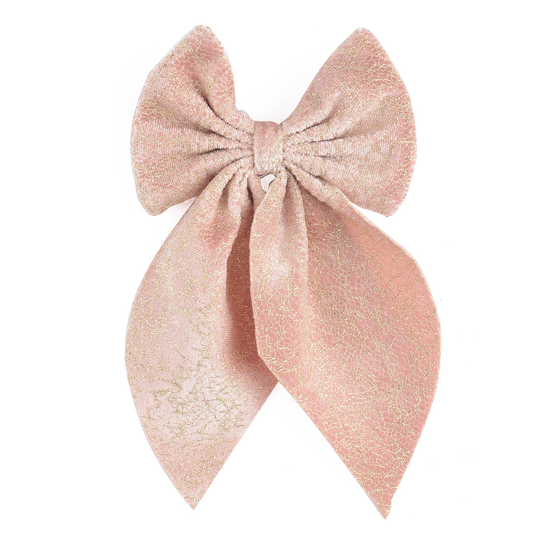 Hair Bow For Women/Girls Pack of 1 Light Pink