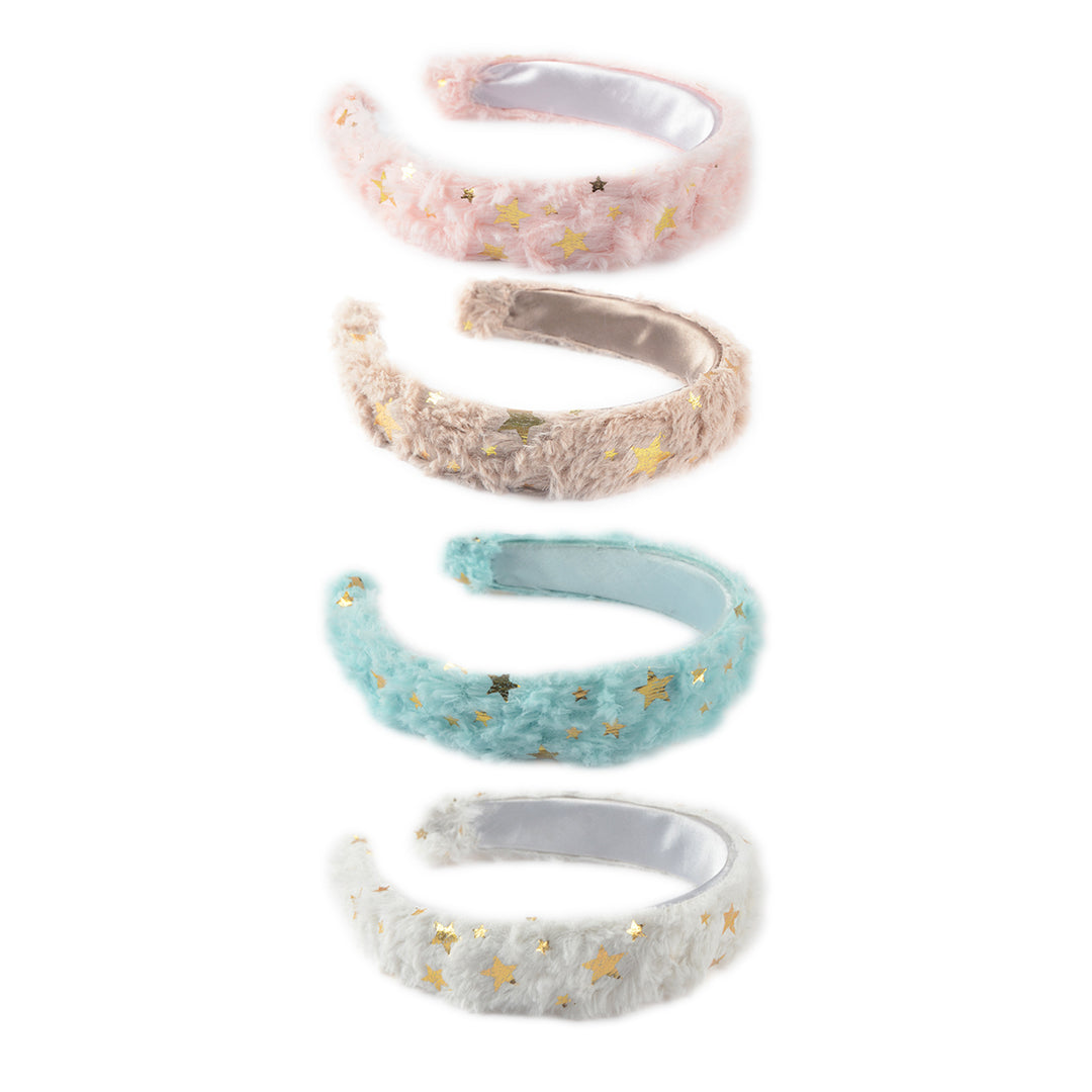 Hair Bands Set Fashionable & Non-Slip Multicolour Set of 4