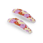 Load image into Gallery viewer, Hand Embroidered &amp; Beaded Design Tic Tac Clip for Women
