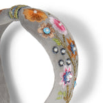 Load image into Gallery viewer, Handmade Floral Embroidered Hairband for Girls &amp; Women
