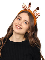 Load image into Gallery viewer, Giraffe Hairband Fun and Fluffy Pack of 1
