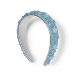 Load image into Gallery viewer, Hairband with Blue Embellishments for Girls &amp; Women
