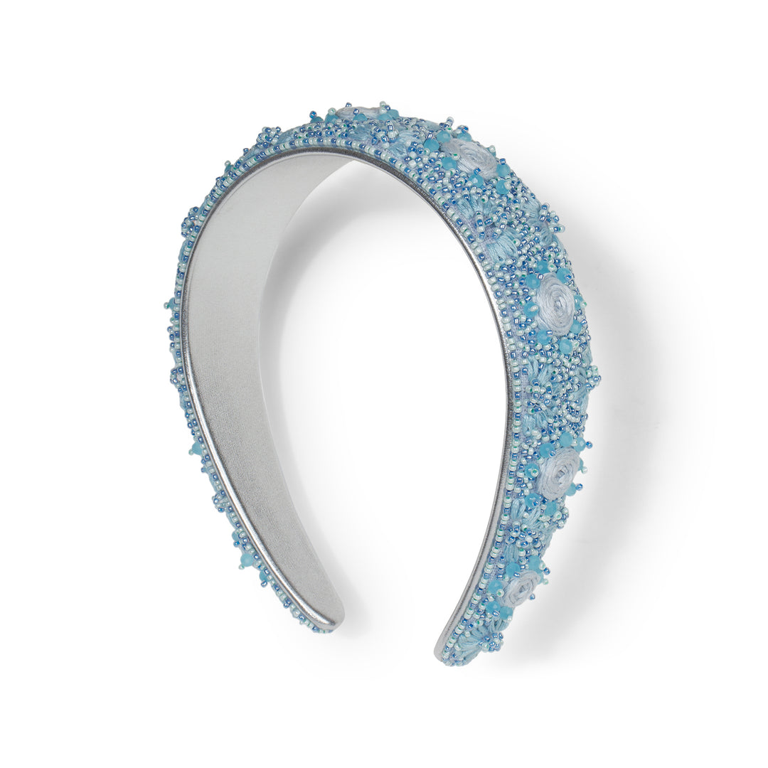 Hairband with Blue Embellishments for Girls & Women