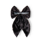 Load image into Gallery viewer, Trendy Hair Bow for Girls Black Colour 1 Pcs
