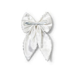 Load image into Gallery viewer, Hair Bow for All Occasions White Colour Pack of 1
