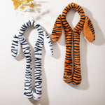 Load image into Gallery viewer, Radhu &amp; Kabby Tiger Print Plush Hairband | Cute Animal Ear Design for Kids &amp; Adults