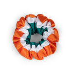 Load image into Gallery viewer, Satin Tricolor Scrunchie for Women &amp; Girls | Indian Flag Hair Accessory