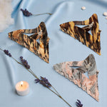 Load image into Gallery viewer, Radhu &amp; Kabby Triangle Hair Clutcher Set for Women | Pack of 3 Marbled Claw Clips | Stylish Triangle Design for Strong Hold &amp; Daily Use