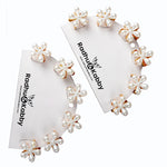 Load image into Gallery viewer, Hair Clips Stylish Pearl Flower For Elegant Looks Set of 12
