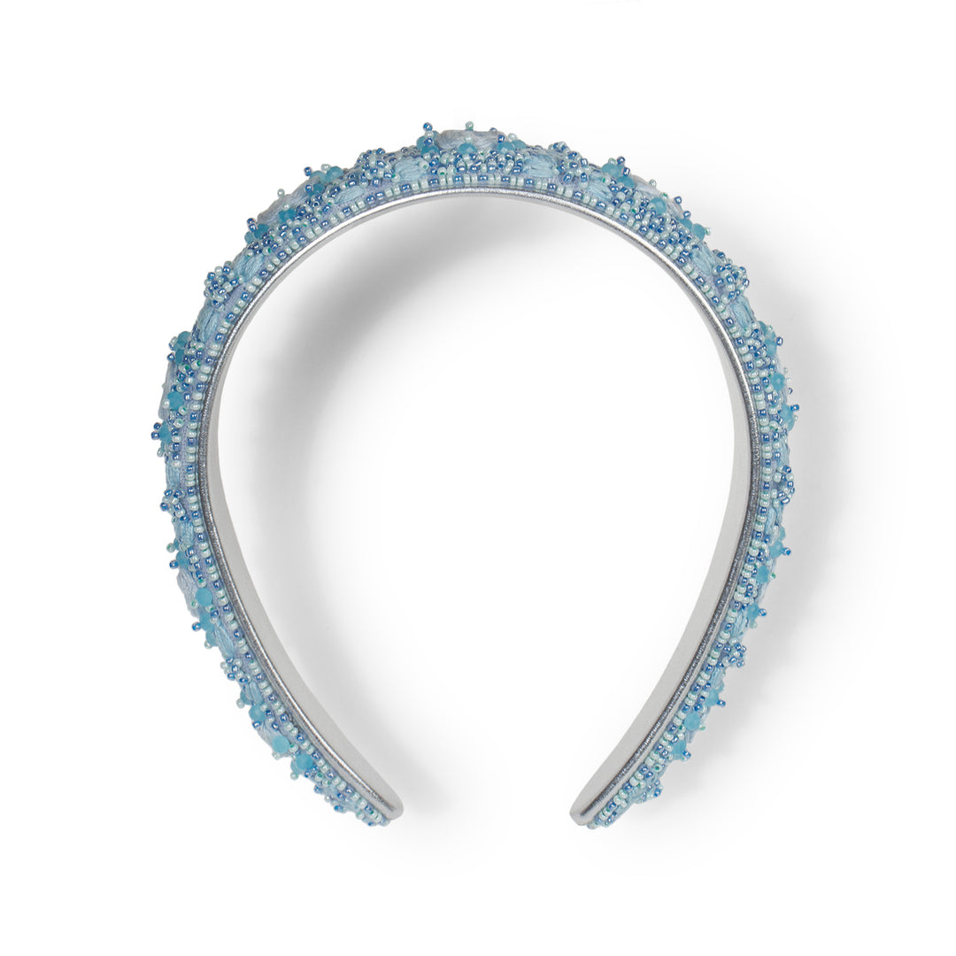 Hairband with Blue Embellishments for Girls & Women