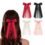 Load image into Gallery viewer, Radhu &amp; Kabby Hair Bow For Women/Girls | Hair Ties for All Occasions | Fancy &amp; Stylish Hair Accessories