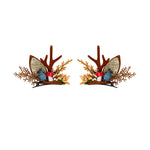 Load image into Gallery viewer, Xmas Reindeer Antler Hair Clip 1 Pair
