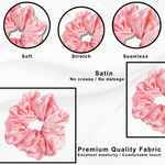 Load image into Gallery viewer, Satin Hair Scrunchies- Pack of 6
