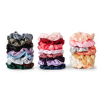 Load image into Gallery viewer, Hair Scrunchies For Women Set of 24 Colorful Satin Hair Accessories