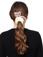 Load image into Gallery viewer, Cat Scrunchies for Kids - Soft &amp; Fluffy Pack of 2
