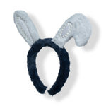 Load image into Gallery viewer, Cute Grey Bunny Ears Headband with Pearl Pack of 1
