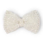 Load image into Gallery viewer, Hair Bow Clip Crystal Beaded Hairpins for All Occasion Pack of 2
