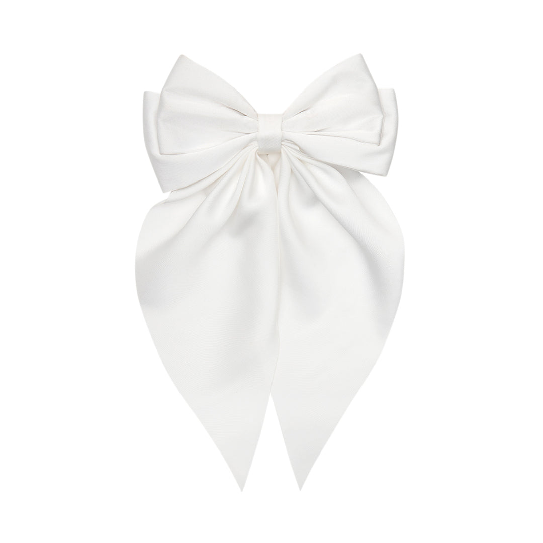 Classic Satin Hair Bow with Alligator Clip Pack of 2