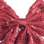 Load image into Gallery viewer, Stylish Hair Bow for Women Maroon Colour Pack of 1
