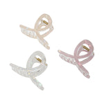 Load image into Gallery viewer, Pastel Hair Clutchers – Elegant &amp; Lightweight Clips for Women Set of 3
