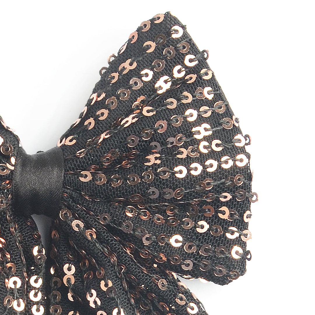 Trendy Hair Bow for Girls Black Colour 1 Pcs