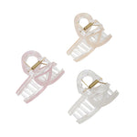 Load image into Gallery viewer, Pastel Hair Clutchers – Elegant &amp; Lightweight Clips for Women Set of 3
