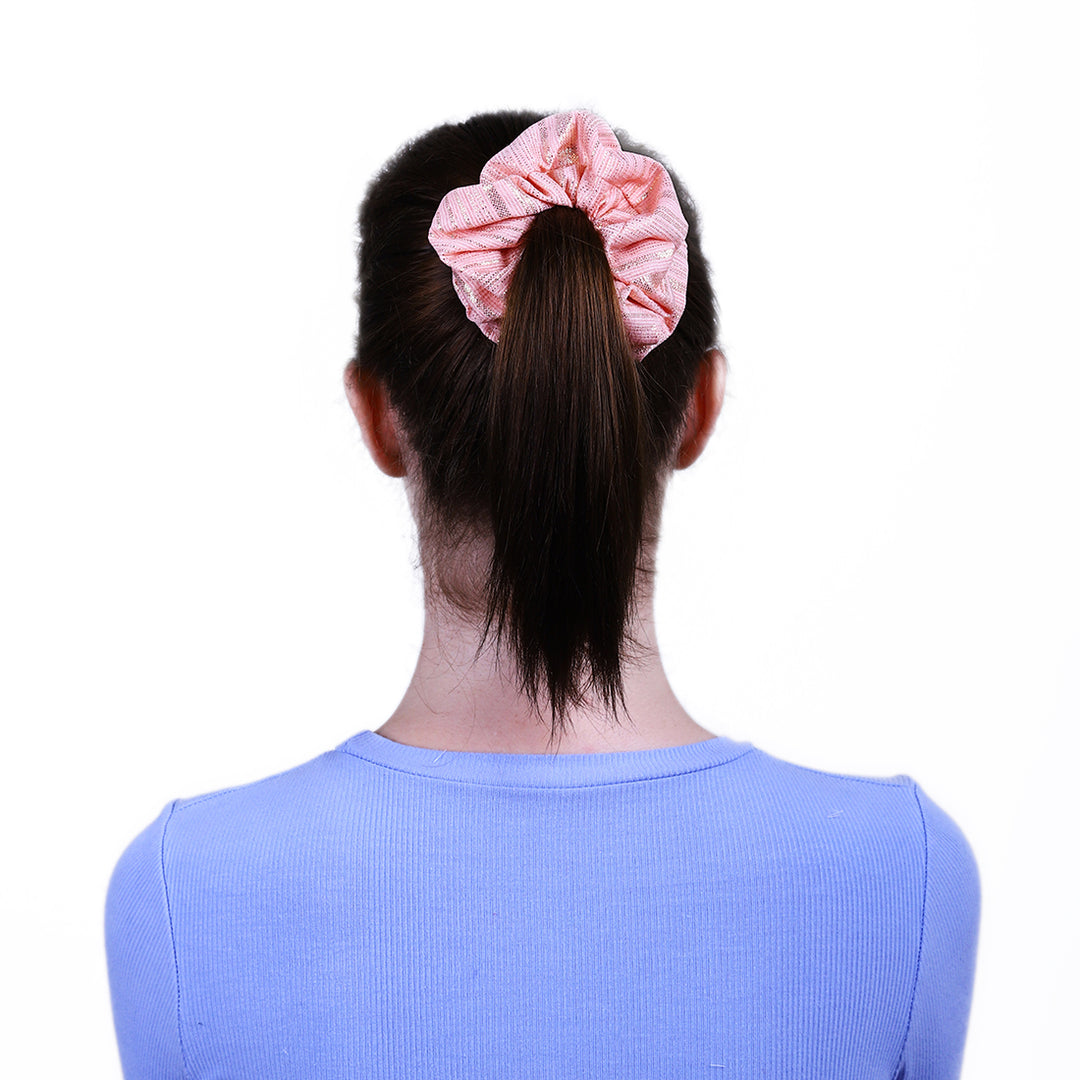 Hair Scrunchies for Girls Colourful Set of 3