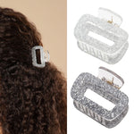 Load image into Gallery viewer, Hair Claw Clips Sparkly Clutchers for Women Set of 2
