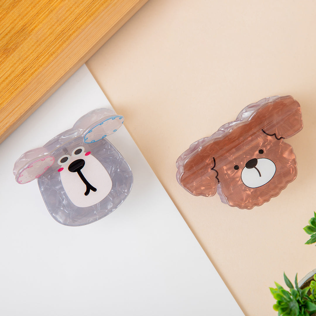 Hair Claw Clips - Cute Animal Theme Set of 2