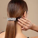 Load image into Gallery viewer, Metal Brown Barrette Hair Clip For Women One Piece
